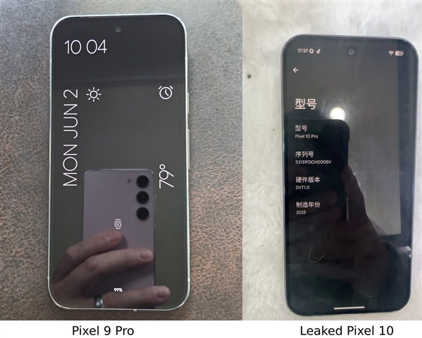 谷歌Pixel 10 Pro真机现身：全球首发自研Soc